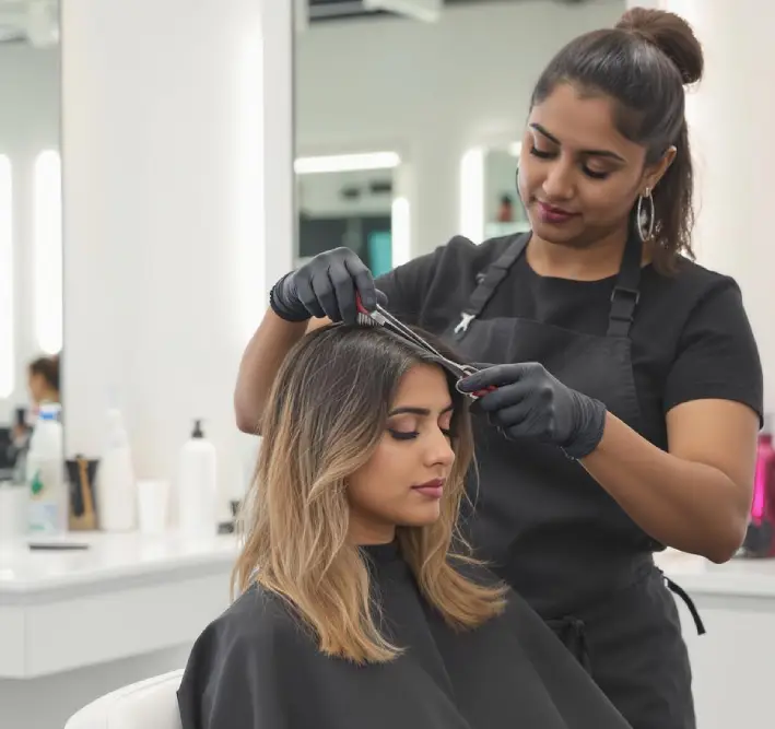 Hair Styling Services in Manjalpur